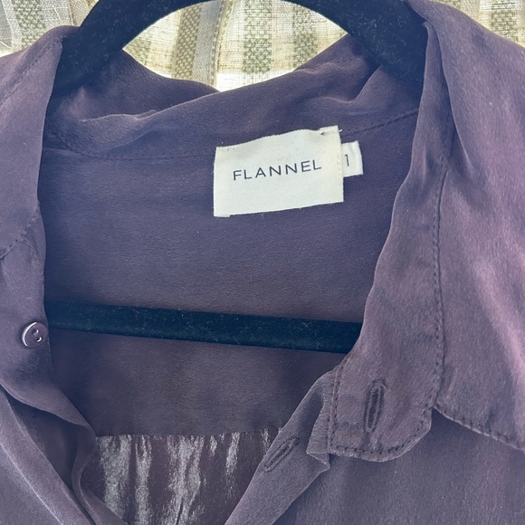 Silk Brown Women's Top - Picture 5 of 5